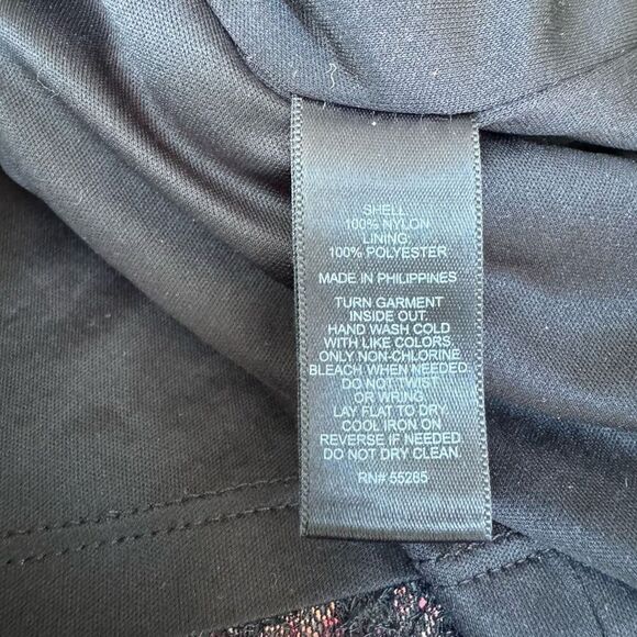 Express Burgundy Sequin Dress Size 6 Womens Bodycon Fitted V-neck Back zip - Picture 6 of 10